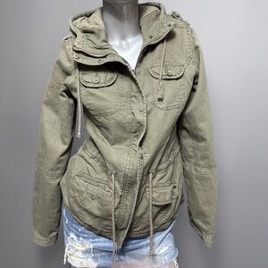 ROXY Vintage Y2K Khaki Green Jacket